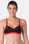 Komli High Impact Padded Sports Bra - Black — thumbnail 1