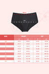 HealthFab Medium Rise Full Coverage Hipster Period Panty - Black — thumbnail 9