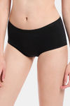 HealthFab Medium Rise Full Coverage Hipster Period Panty - Black — thumbnail 3