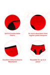 HealthFab Medium Rise Full Coverage Hipster Period Panty - Black — thumbnail 8