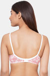 InnerSense Women's Organic Cotton Antimicrobial Seamless Side Support Bra - Pink — thumbnail 2