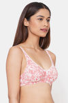 InnerSense Women's Organic Cotton Antimicrobial Seamless Side Support Bra - Pink — thumbnail 4