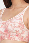 InnerSense Organic Cotton Antimicrobial Women's Soft Cup Full Coverage Bra - Pink — thumbnail 5