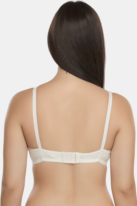 InnerSense Organic & Antimicrobial Double Layered Wirefree Nursing Bra - White — image 4