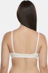InnerSense Organic & Antimicrobial Double Layered Wirefree Nursing Bra - White — thumbnail 4