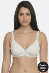 InnerSense Organic & Antimicrobial Double Layered Wirefree Nursing Bra - White — thumbnail 1