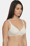 InnerSense Organic & Antimicrobial Double Layered Wirefree Nursing Bra - White — thumbnail 3
