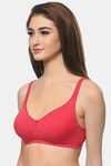 InnerSense Organic Double Layered Wirefree Super Support Bra - Bright Pink — thumbnail 3