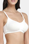 InnerSense Organic Cotton Anti Microbial Soft Nursing Bra With Removable Pads (Pack Of 3) - Multicolor — thumbnail 5