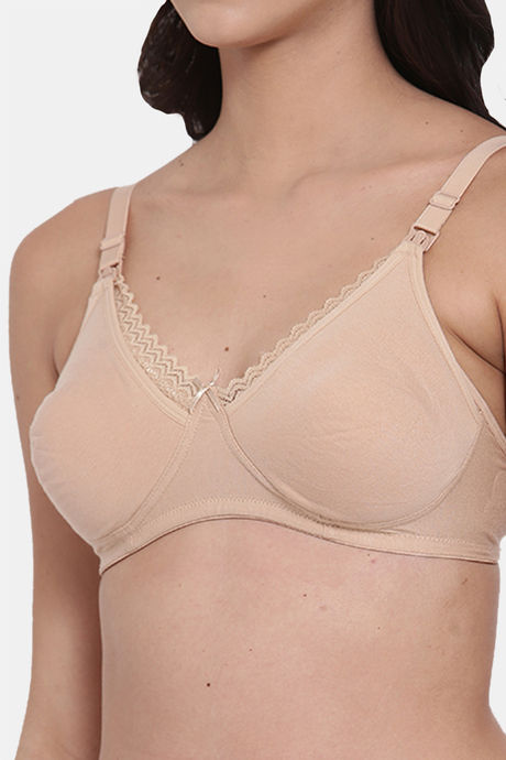 InnerSense Organic Anti Microbial Laced Soft Nursing Bra (Pack Of 3) - Multicolor — image 10