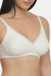 InnerSense Organic Anti Microbial Laced Soft Nursing Bra (Pack Of 2) - White — thumbnail 5