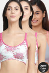 Inner Sense Organic Anti Microbial Soft Nursing Bra (Pack Of 3) - Multicolor — thumbnail 1