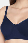 InnerSense Organic Anti Microbial Soft Feeding Bra (Pack Of 2) - Blue — thumbnail 5