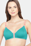 Inner Sense Organic Anti Microbial Soft Nursing Bra (Pack Of 2) - Green — thumbnail 2