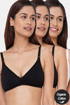 InnerSense Organic Anti Microbial Soft Nursing Bra ( Pack Of 3) - Multicolor — thumbnail 1