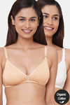 InnerSense Organic Anti Microbial Soft Nursing Bra (Pack Of 2) - Multicolor — thumbnail 1