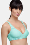 InnerSense Organic Anti Microbial Sleeping / Feeding Bra (Pack Of 2) - Blue — thumbnail 3