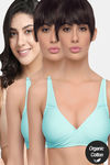 InnerSense Organic Anti Microbial Sleeping / Feeding Bra ( Pack Of 3) - Multicolor — thumbnail 1