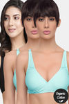 InnerSense Organic Anti Microbial Sleeping / Feeding Bra ( Pack Of 3) - Multicolor — thumbnail 1