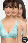 InnerSense Organic Anti Microbial Sleeping / Feeding Bra ( Pack Of 3) - Multicolor — thumbnail 1