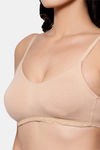 InnerSense Organic Cotton Anti Microbial Seamless Laced Bra (Pack Of 3) - Multicolor — thumbnail 5