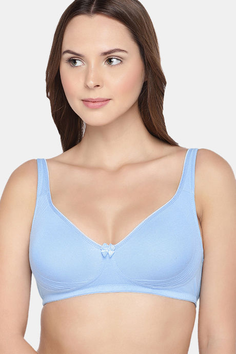 InnerSense Organic Cotton Anti Microbial Seamless Side Support Bra (Pack Of 3) - Multicolor — image 2
