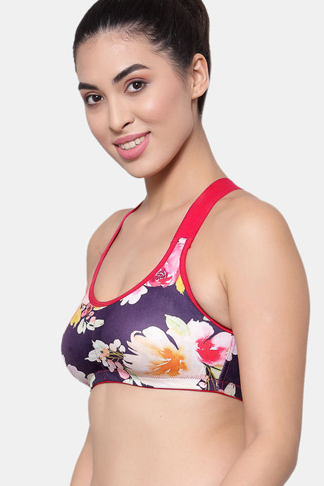 InnerSense Organic Cotton Anti Microbial Medium Impact Sports Bra (Pack Of 2) - Multicolor — image 7
