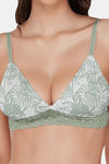 InnerSense Organic Cotton Anti Microbial Non Wired Triangular Lace Band Bralette (Pack Of 2) - Multicolor — thumbnail 8