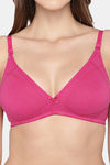 InnerSense Organic Cotton Anti Microbial Seamless Triangular Bra With Supportive Stitch (Pack Of 3) - Multicolor — thumbnail 9