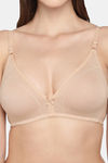 InnerSense Organic Cotton Anti Microbial Seamless Triangular Bra With Supportive Stitch (Pack Of 3) - Multicolor — thumbnail 9