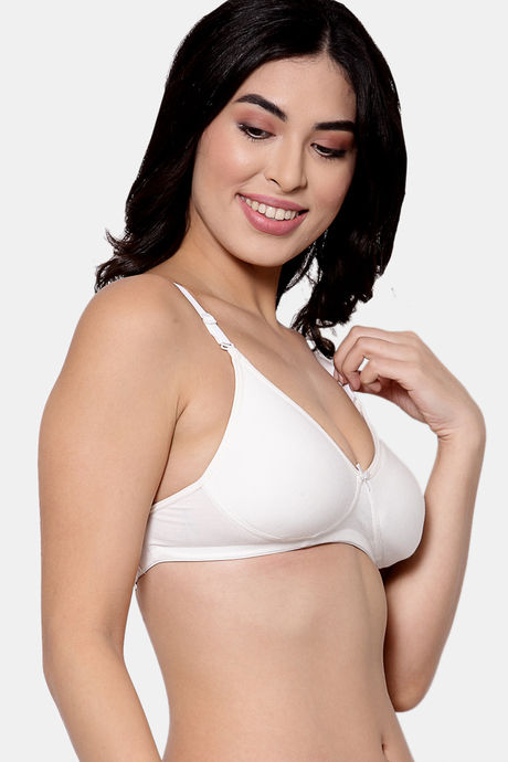 InnerSense Organic Cotton Anti Microbial Backless Non-Padded Seamless Bra (Pack Of 2) - Multicolor — image 7