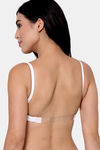 InnerSense Organic Cotton Anti Microbial Backless Non-Padded Seamless Bra (Pack Of 3) - Multicolor — thumbnail 3