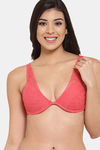 InnerSense Organic Cotton Anti Microbial Laced Cushioned Padded Underwired Bra (Pack Of 3) - Multicolor — thumbnail 2