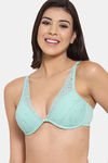 InnerSense Organic Cotton Anti Microbial Laced Cushioned Padded Underwired Bra (Pack Of 3) - Multicolor — thumbnail 2