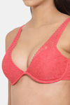 InnerSense Organic Cotton Anti Microbial Laced Cushioned Padded Underwired Bra (Pack Of 3) - Multicolor — thumbnail 8
