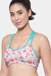 InnerSense Organic Cotton Anti Microbial Medium Impact Sports Bra - Pink — thumbnail 2