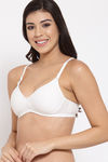 InnerSense Padded Non Wired Full Coverage T-Shirt Bra (Pack of 3) - Multicolor — thumbnail 6