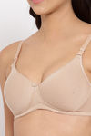 InnerSense Padded Non Wired Full Coverage T-Shirt Bra (Pack of 3) - Multicolor — thumbnail 9