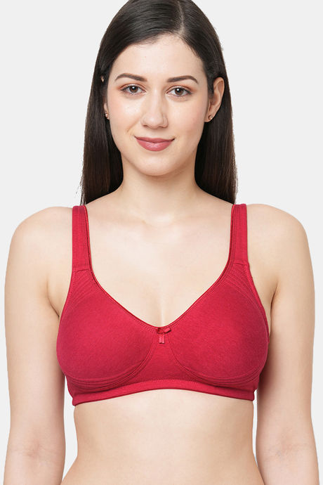 InnerSense Double Layered Non Wired Full Coverage T-Shirt Bra (Pack of 3) - Multicolor — image 6