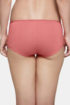 InnerSense Medium Rise Full Coverage Boyshort - Coral — thumbnail 2