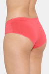InnerSense Anti Microbial Medium Rise Full Coverage Bikini Panty - Bright Pink — thumbnail 2