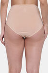 InnerSense Anti Microbial High Rise Full Coverage Maternity Hipster Panty - Skin — thumbnail 2