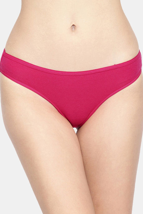 InnerSense Anti Microbial Medium Rise Full Coverage Bikini Panty (Pack of 3) - Multicolor — image 2