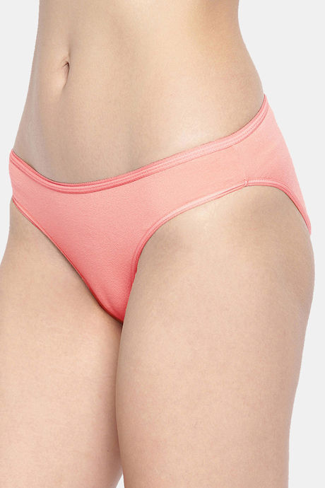 InnerSense Anti Microbial Medium Rise Full Coverage Bikini Panty (Pack of 3) - Multicolor — image 7