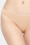 InnerSense Anti Microbial Medium Rise Full Coverage Bikini Panty (Pack of 2) - Skin Skin — thumbnail 5
