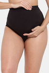 InnerSense Anti Microbial High Rise Full Coverage Hipster Panty (Pack of 2) - Black Skin — thumbnail 2