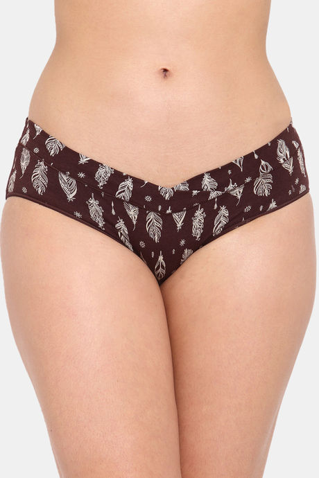 InnerSense Anti Microbial Medium Rise Full Coverage Bikini Panty (Pack of 3) - Multicolor — image 6