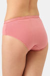 InnerSense Anti Microbial High Rise Full Coverage Hipster Panty (Pack of 2) - Mauve — thumbnail 3