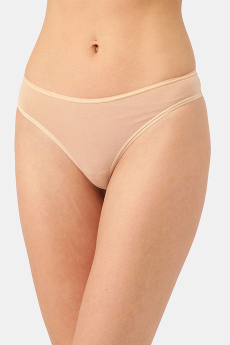 InnerSense Anti Microbial Low Rise Thong (Pack of 3) - Multicolor — image 2