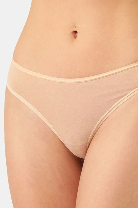 InnerSense Anti Microbial Low Rise Thong (Pack of 3) - Multicolor — image 7